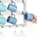 Wall Mounted 3 Tier Coffee Cup Mug Rack